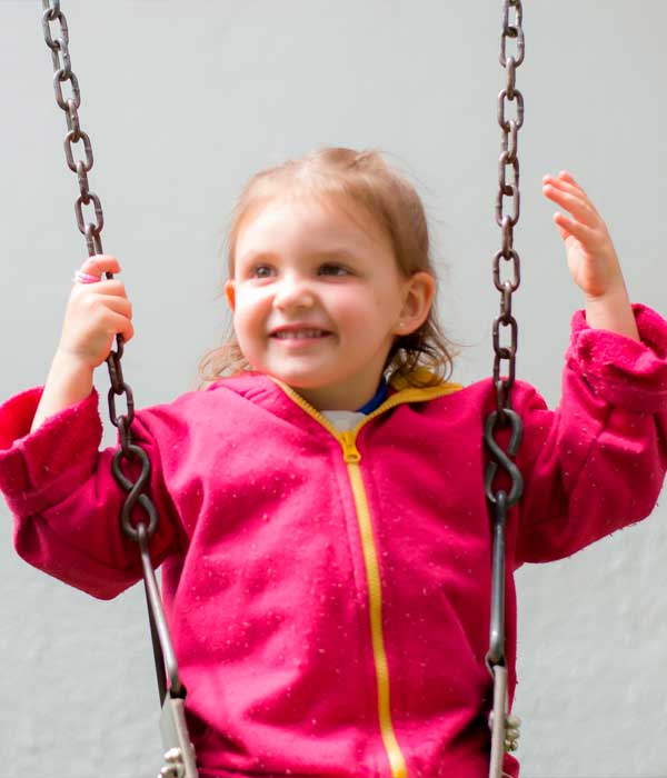 Jardín Eureka Niña sonriendo